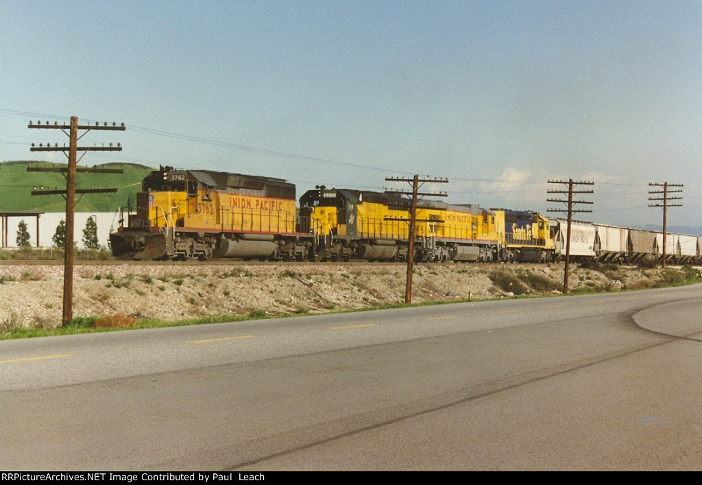 Eastbound soda ash empties